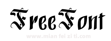 POWER BLACKLETTER DEMO Regular下载