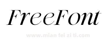 Rofane Italic下载