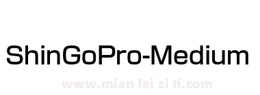 Shin Go Pro Medium下载