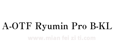 A-OTF Ryumin Pro B-KL