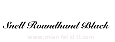Snell Roundhand Black下载