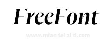 FH Total Fine Test Medium Italic