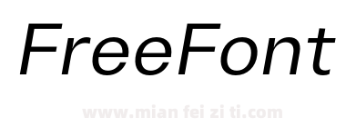 Freizeit Trial Regular Slanted下载