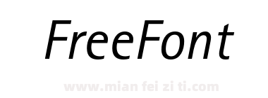 AT Rotis Sans Serif Italic下载