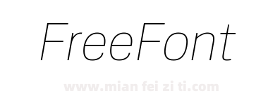 Konkret Grotesk Pro Thin Italic下载