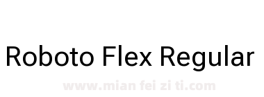 Roboto Flex Regular