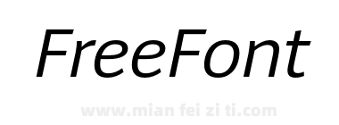 Spiegel Sans Trial Italic下载