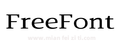 Nebras Serif Extra Light Expanded下载