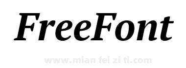 TypoPRO PT Serif Bold Italic下载