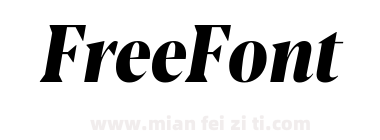 Blacker Pro Display Condensed Trial Extrabold Italic下载