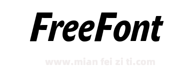 John Sans Condensed Bold Italic下载