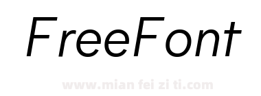 MierA Italic下载
