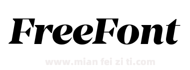 Mirador Extra Bold Italic下载