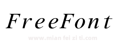 Nimbus Rom MonM Italic下载