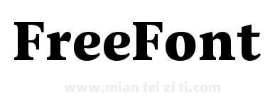Sephora Serif Text Bold下载