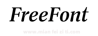 Tekst A Bold Italic下载