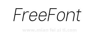 Vayu Italic Regular下载
