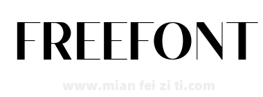 La Foonte Sans reguler下载