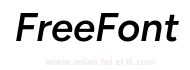Figtree Semi Bold Italic下载