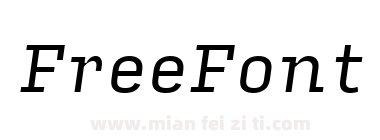 Input Serif Italic下载