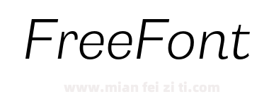 FSP DEMO Capital Gothic Light Italic Regular下载