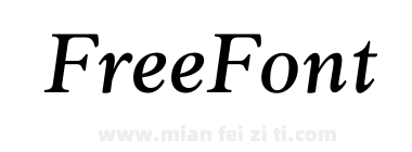FSP DEMO Ozzie Medium Italic Regular下载