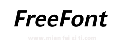 FSP DEMO Unitype Bold Italic Bold Italic下载