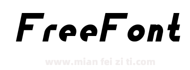 Fewt Bold Italic下载