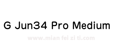 G Jun34 Pro Medium下载