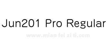 Jun201 Pro Regular下载