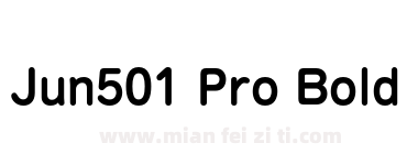 Jun501 Pro Bold下载