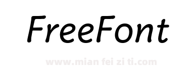 MO Rocio Italic下载