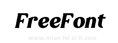 Magzo Italic Bold下载