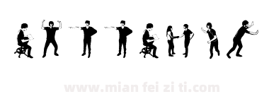 accion dingbat tipografia下载