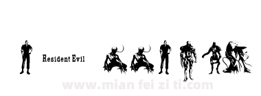 resident evil characters下载