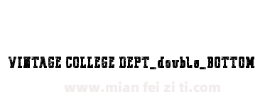 VINTAGE COLLEGE DEPT_double_BOTTOM下载