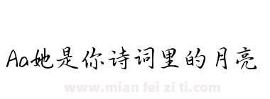Aa她是你诗词里的月亮下载