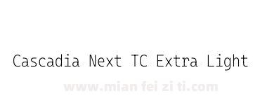 Cascadia Next TC Extra Light下载