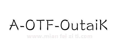 A OTF Outai Kai Std Light下载