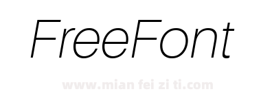 Aileron Thin Italic 14下载