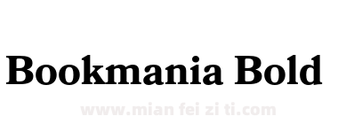 Bookmania Bold下载