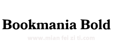 Bookmania Bold下载