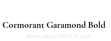 Cormorant Garamond Bold下载