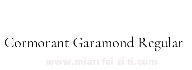 Cormorant Garamond Regular下载