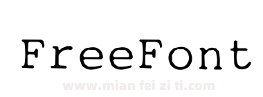 My type of font下载