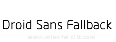 Droid Sans Fallback下载