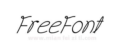 FOT Fickle Italic下载