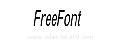 FOT Winesap Extracondensed Italic下载