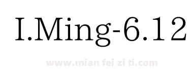 I. Ming 6.12下载
