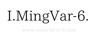 I. Ming Var 6.12下载